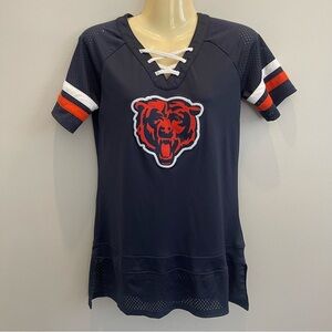 Fantastic Chicago Bears Jersey Women’s M  Blue NFL Team Apparel Logo patch